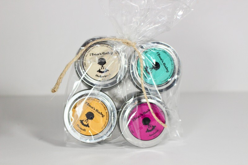 Sample Set 2oz Tin Queen Series Scent 4 Pack