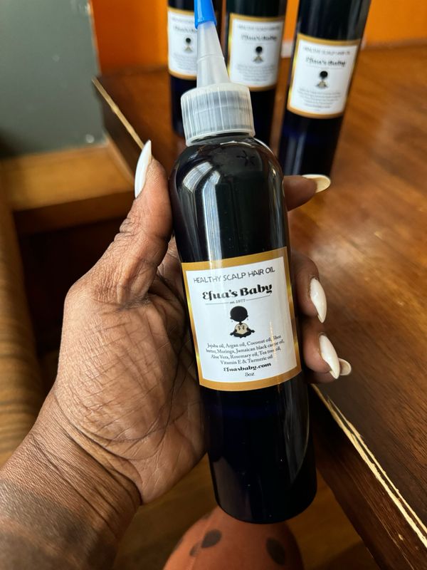 "Healthy Scalp" Hair Oil Now With Moringa