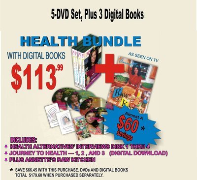 HEALTH BUNDLE PLUS/3 DIGITAL BOOKS/All digital items must be downloaded within 48 hours. (partial shipping)