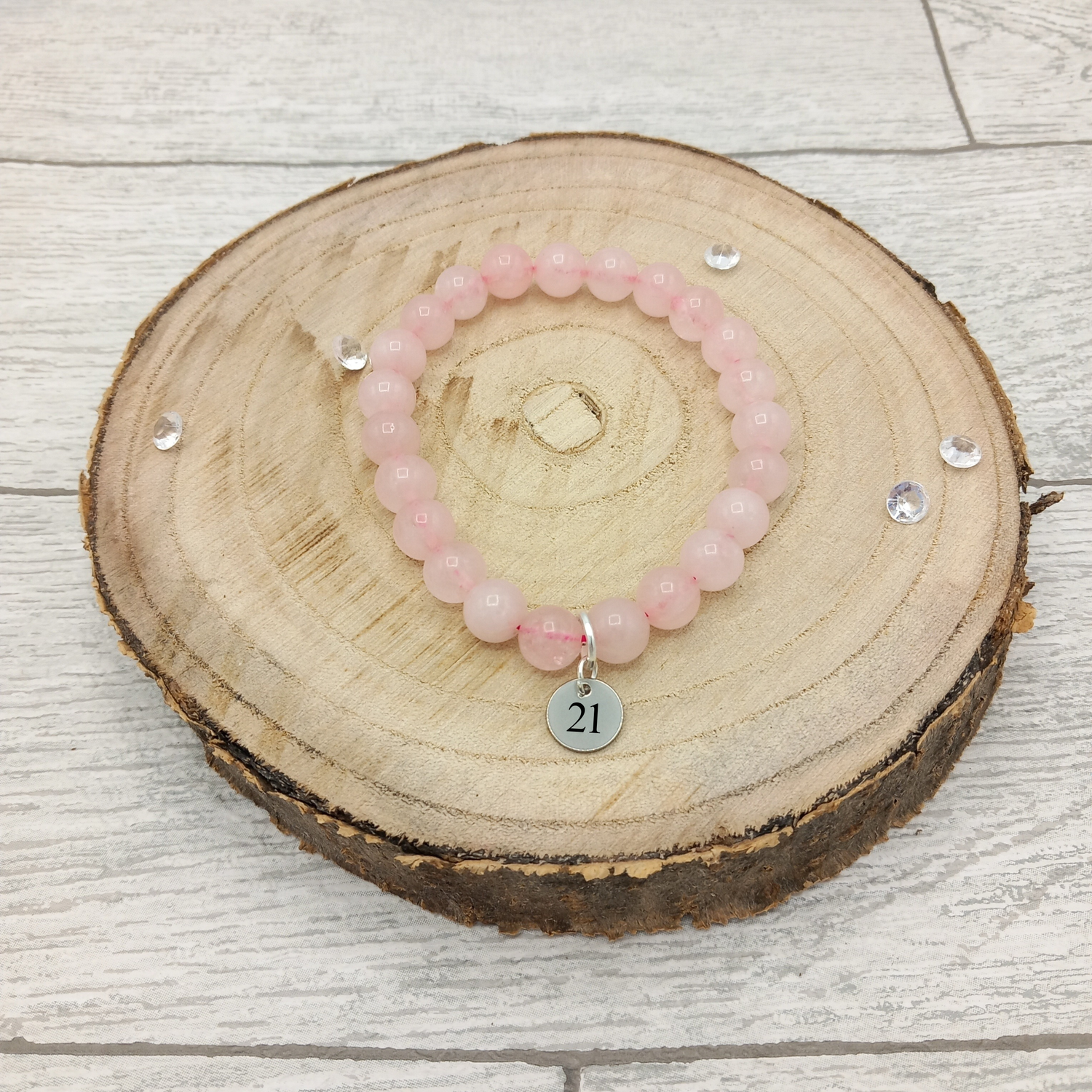 Crystal Bracelets - Natural Stones - 12 to choose from. Organza bag