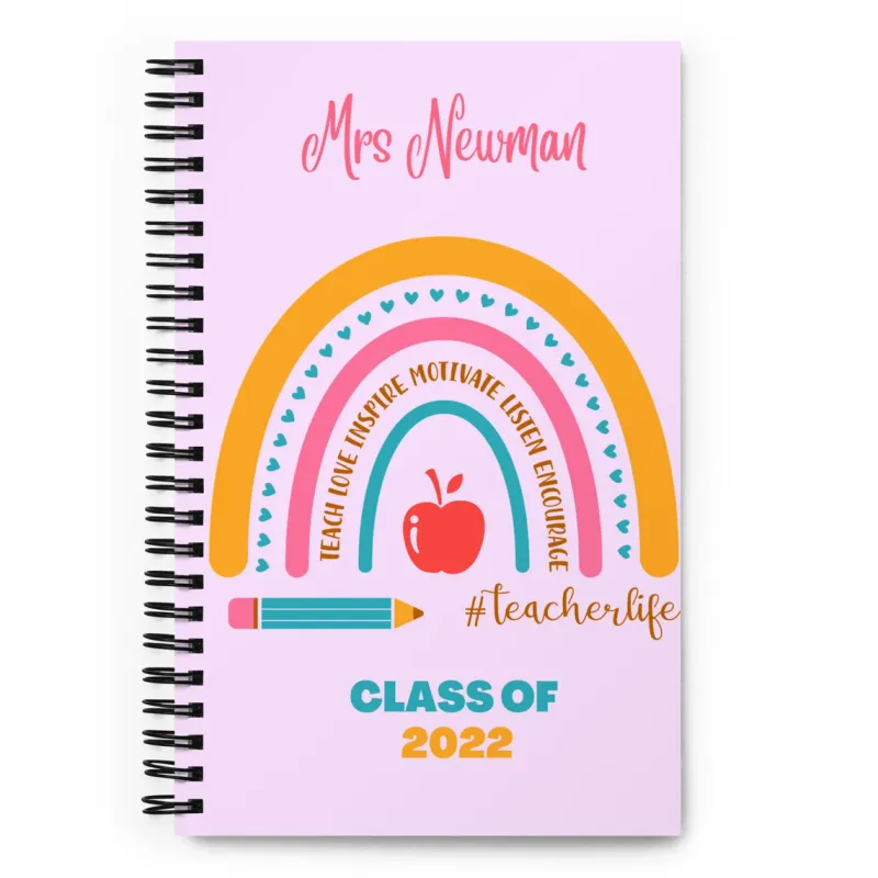 Teacher Life Class of Personalised Notebook