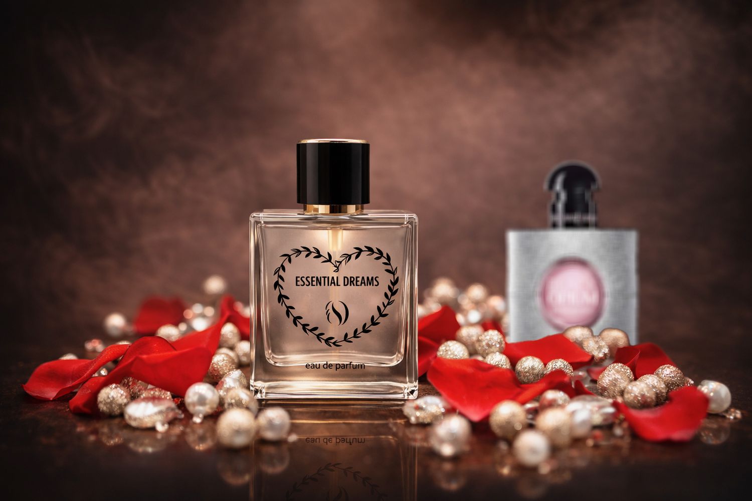 Apa de parfum 163 50 ml - Inspirat din Black Opium Glitter