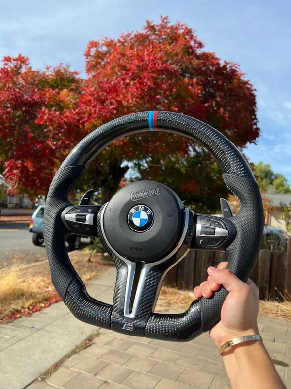 BMW M Sport F series Carbon fiber steering wheel