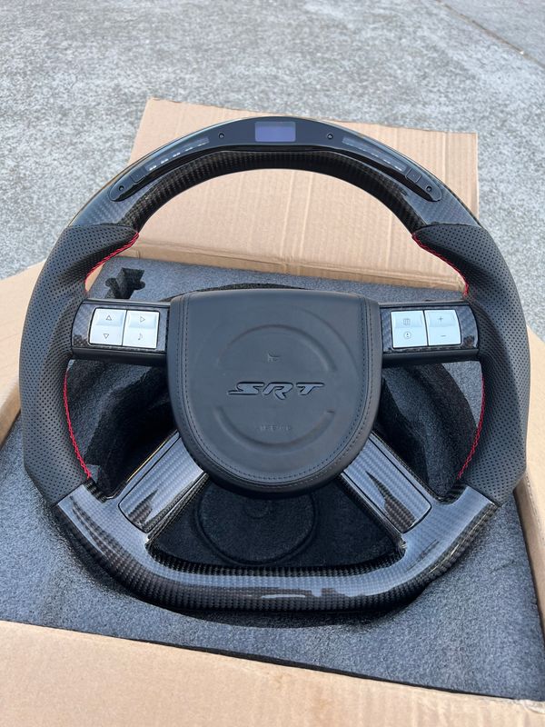 2005-2010 Chrysler 300, Dodge Charger, Challenger, Carbon fiber steering wheel