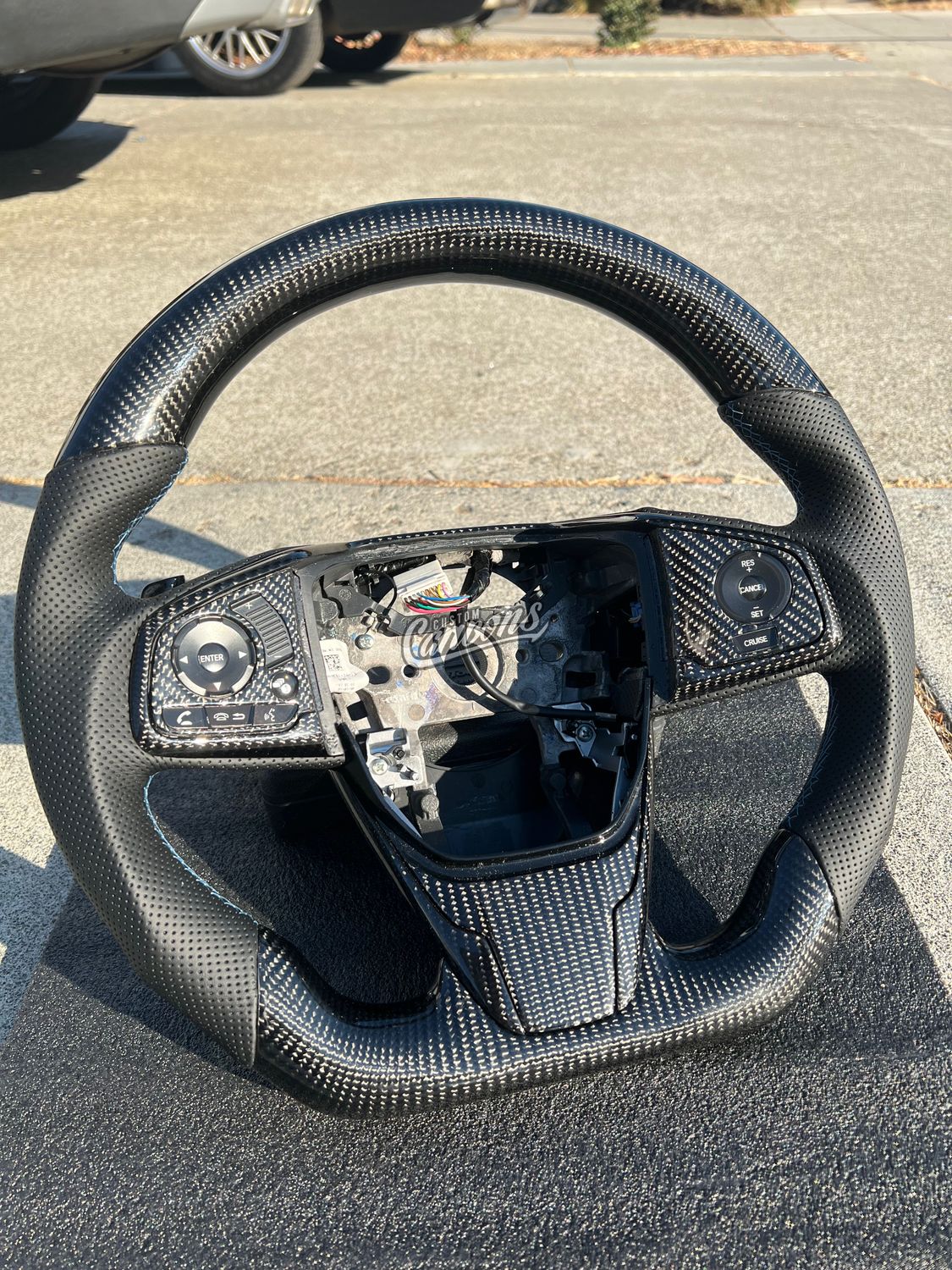 2016-2021 Honda Civic 10th Gen Carbon fiber steering wheel
