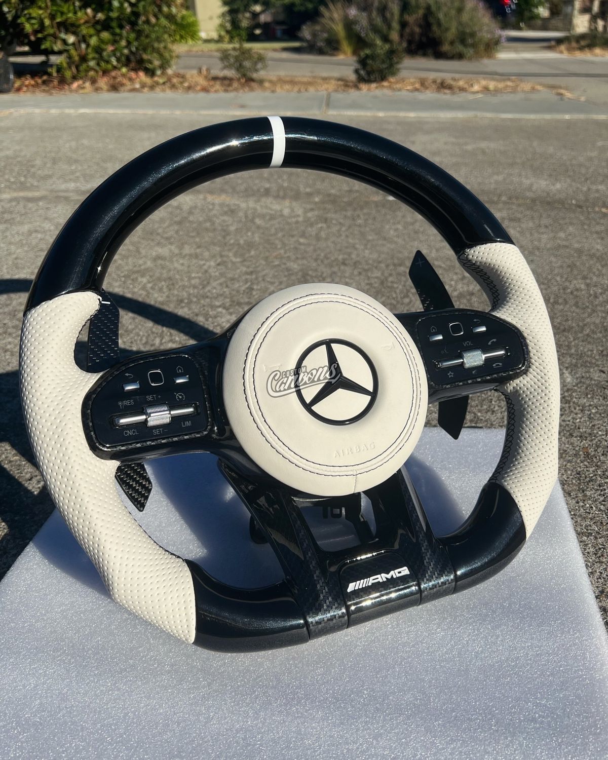 PRE-ORDER AMG Style custom steering wheel for all classes and AMG models