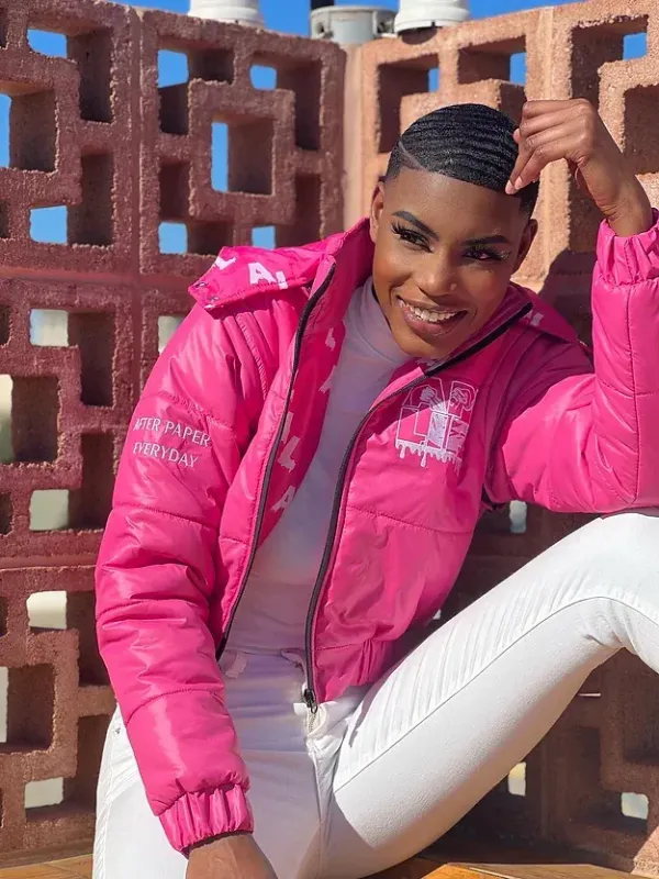 Limited Edition 3 Piece  Crop Puffer Jacket