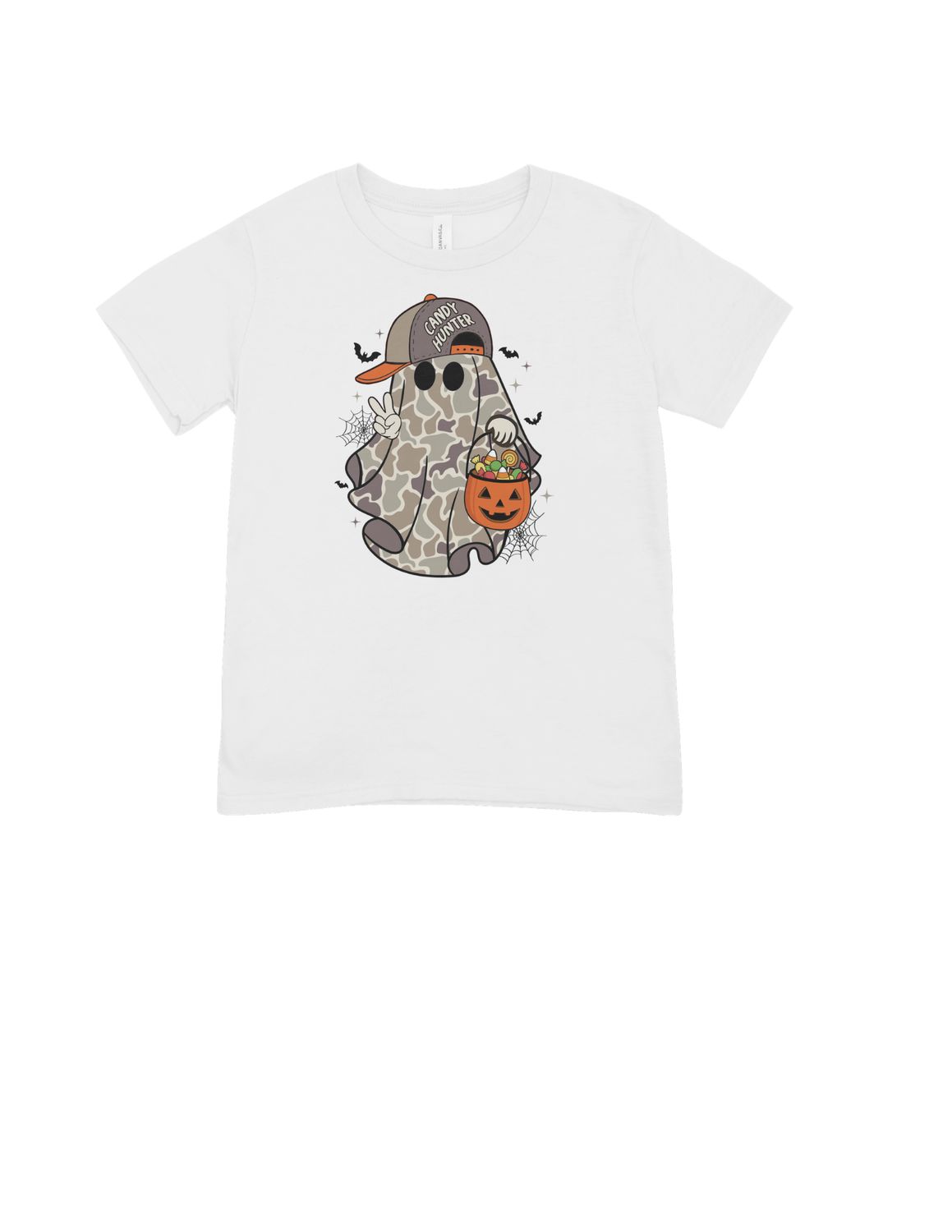 Boys Camo Spooky Tee