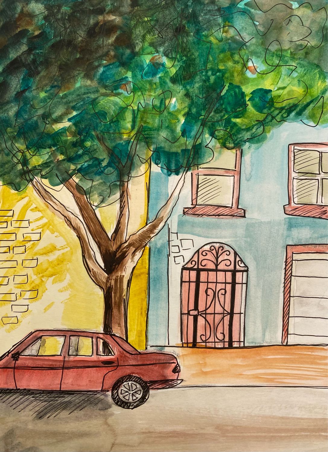 a sunny day in LA