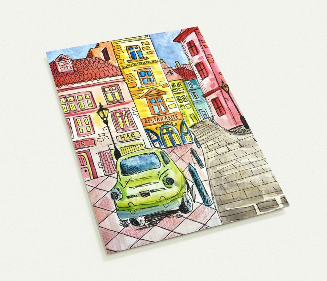 Watercolor Greeting Cards  (Pack of 10)