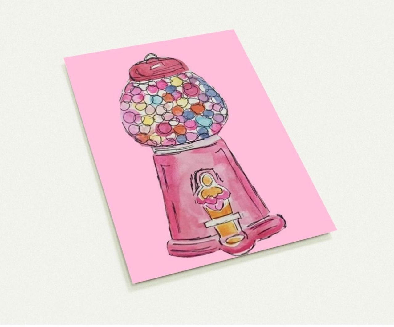 Watercolor Greeting Cards  (Pack of 10)