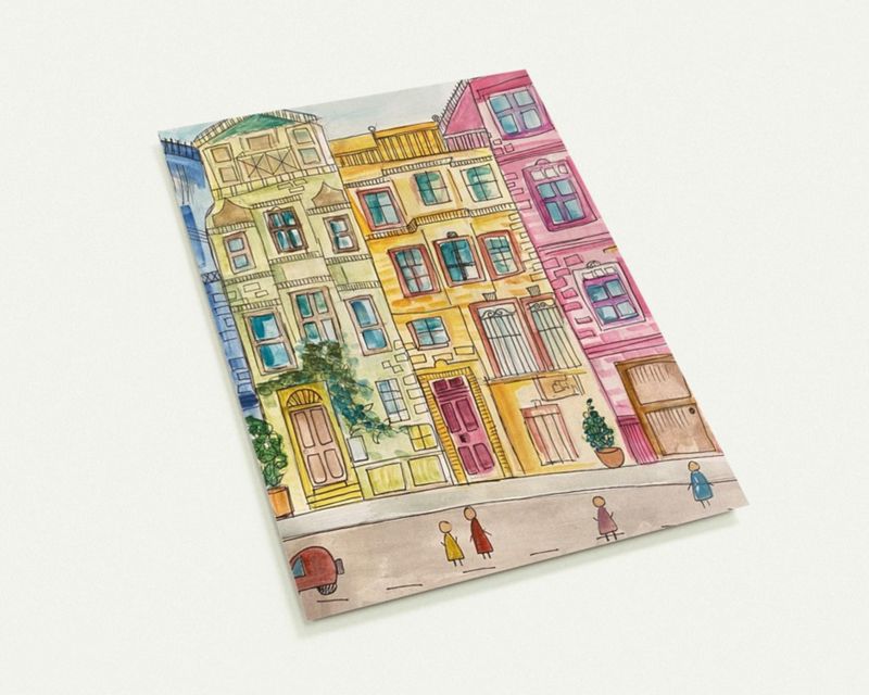 Watercolor Greeting Cards  (Pack of 10)