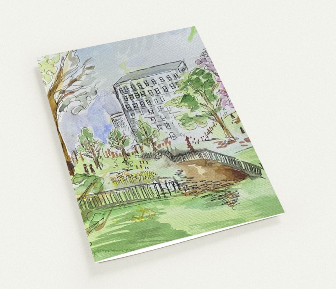 Watercolor greeting cards (pack of 10)