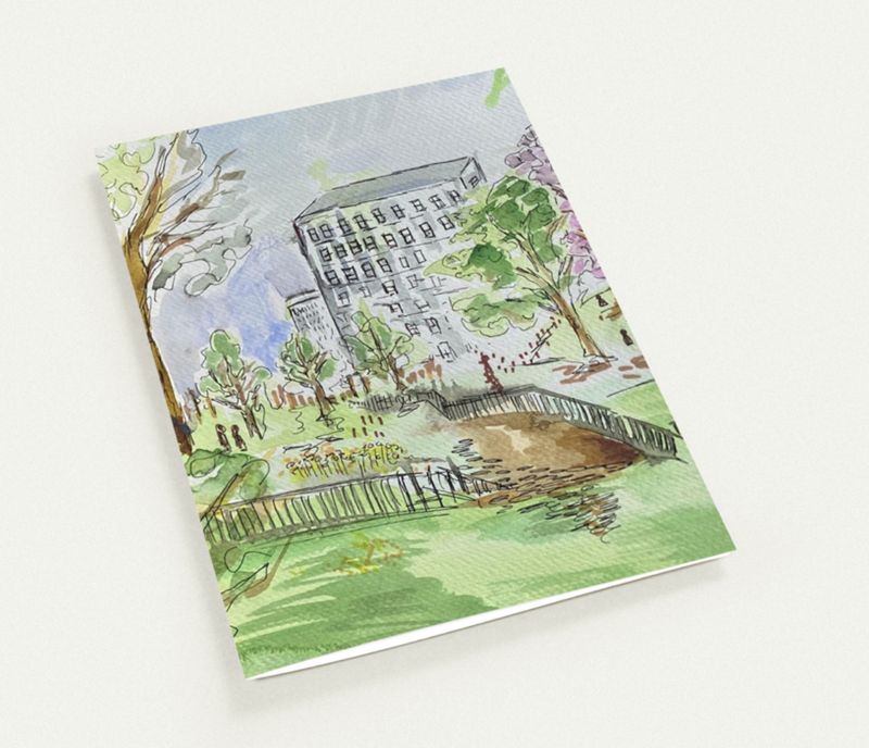 Watercolor greeting cards (pack of 10)