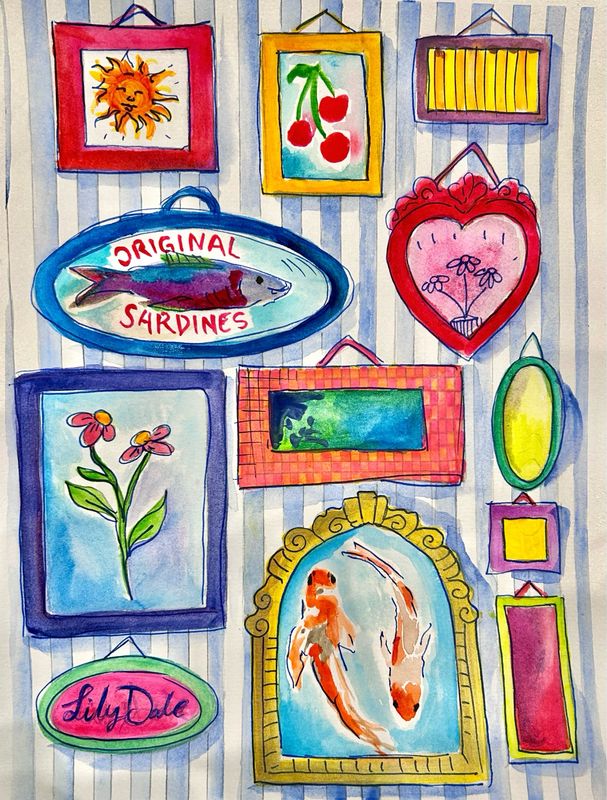&quot;gallery wall&quot;