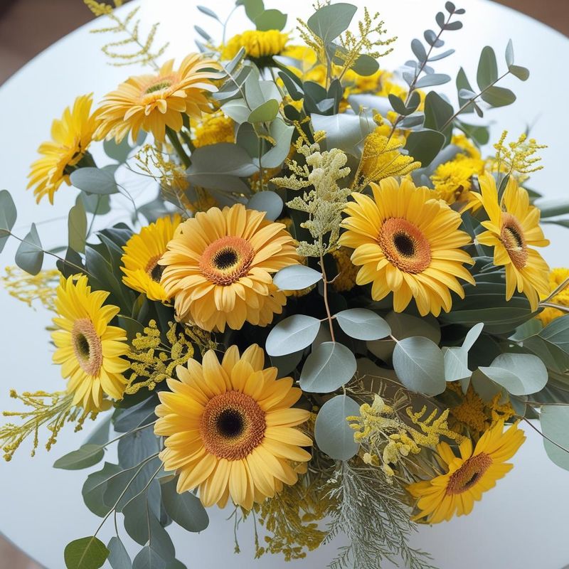 RAMO DE FLORES SUNFLOWER