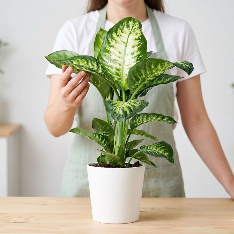 PLANTA DIEFFENBACHIA TROPIC LEMON