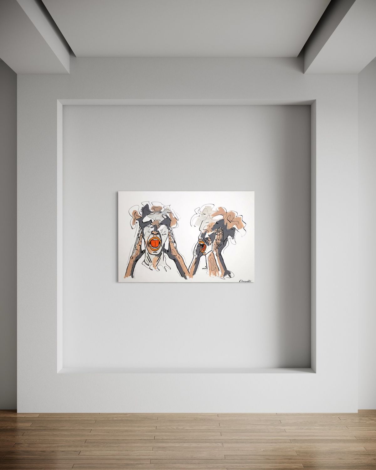 DÉJÀVUS IM KOPF 120 X 80