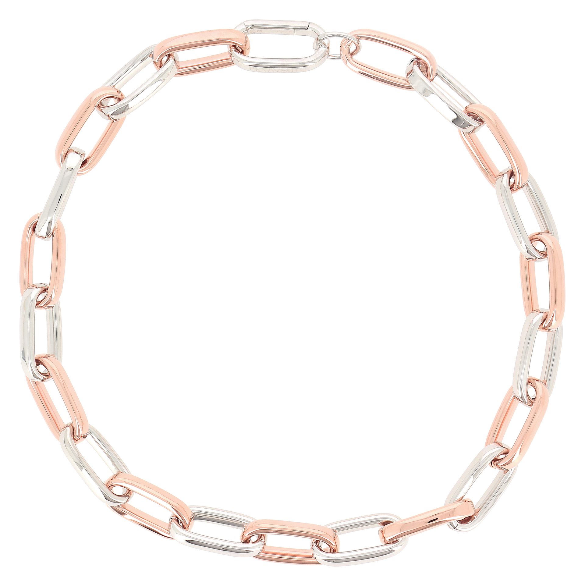 PESAVENTO GIROCOLLO FOREVER CHIC IN ARGENTO 925 RODIO ROSA