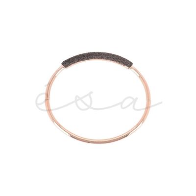 PESAVENTO BRACCIALE RIGIDO POLVERE DI SOGNI BRONZO SULLA FASCIA CENTRALE