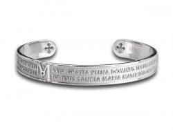 TUUM BRACCIALE RIGIDO AVE MARIA TUAM AG 925 RODIATO