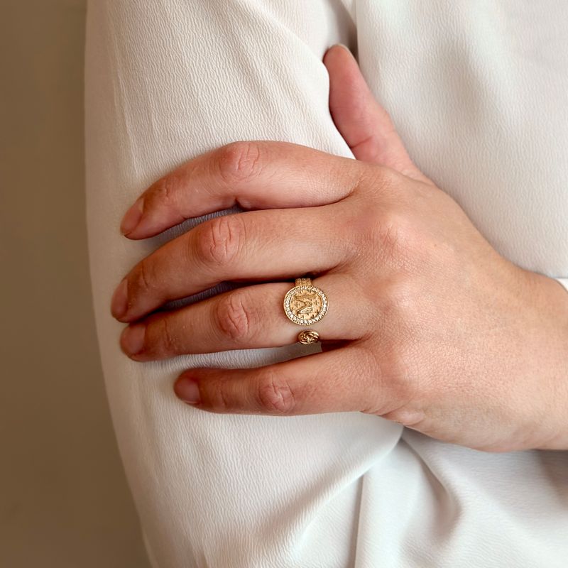 TUUM INFINITUUM MATER ORO GIALLO 9 KT CON BRILLANTI TUUM INFINITUUM MATER ORO GIALLO 9 KT CON BRILLANTI