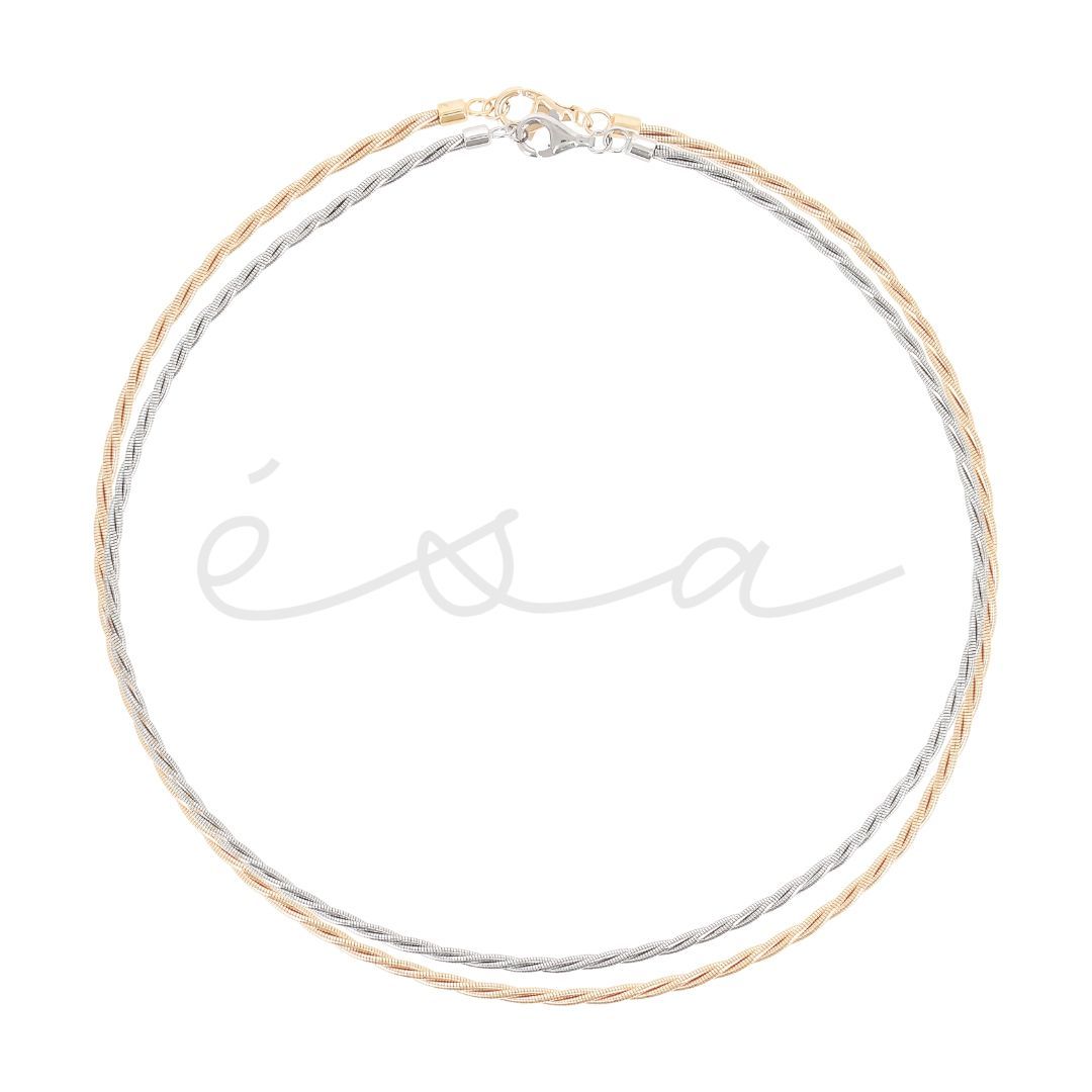 PESAVENTO COLLEZIONE DNA DUE FILI SET DA DUE COLLANE