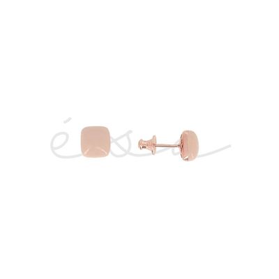 PESAVENTO ORECCHINI QUADRATO SMALTATO ROSA CHIARO MOCHA MOUSSE PESAVENTO ORECCHINI QUADRATO SMALTATO ROSA CHIARO MOCHA MOUSSE