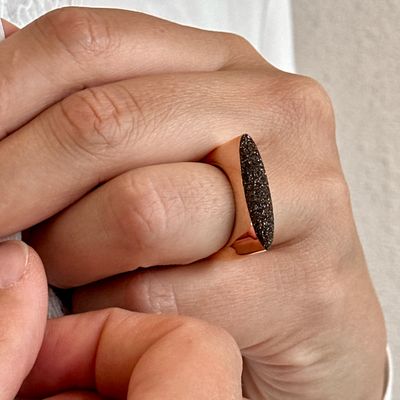 PESAVENTO ANELLO POLVERE DI SOGNI BRONZO OVALE PESAVENTO ANELLO POLVERE DI SOGNI BRONZO OVALE