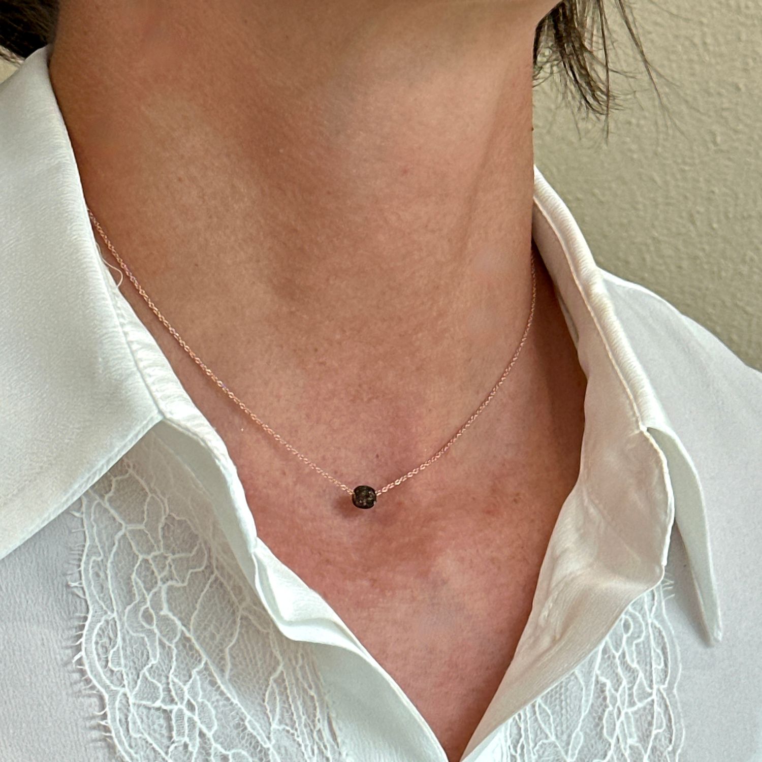 PESAVENTO GIROCOLLO CON PUNTINO POLVERE DI SOGNI BRONZO