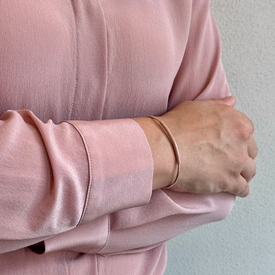 PESAVENTO BRACCIALE CON DETTAGLIO SMALATATO ROSA SCURO MOCHA MOUSSE PESAVENTO BRACCIALE CON DETTAGLIO SMALATATO ROSA SCURO MOCHA MOUSSE
