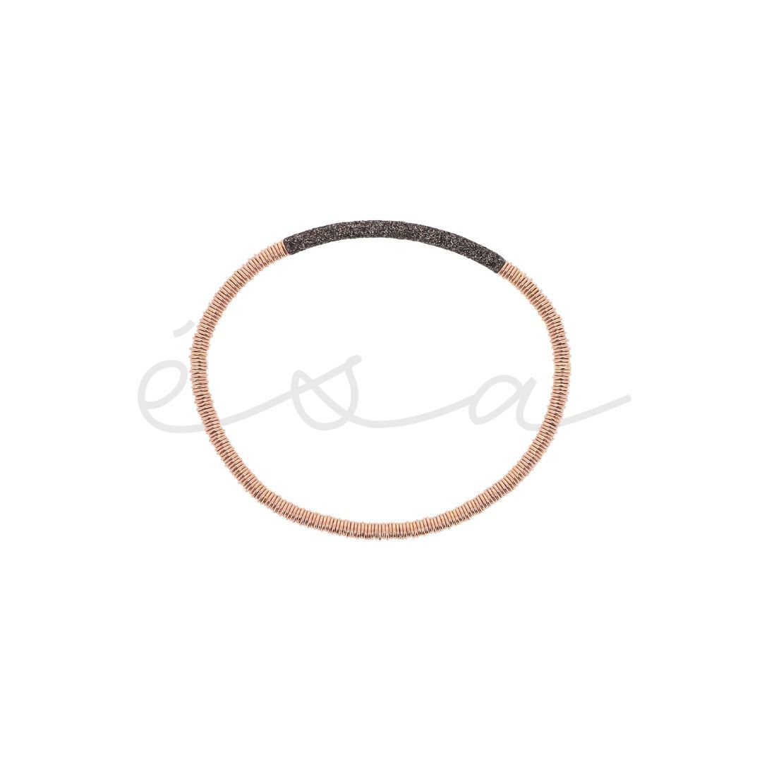 PESAVENTO BRACCIALE ELASTICO POLVERE DI SOGNI BRONZO