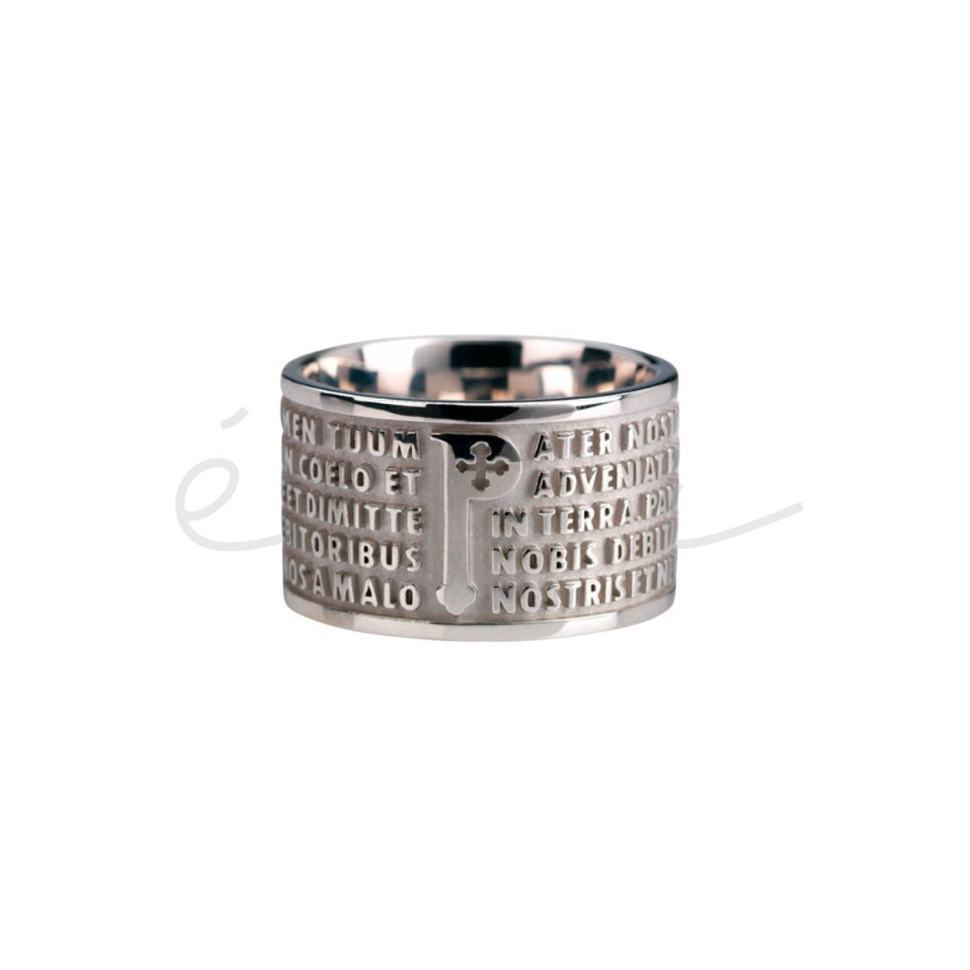 TUUM ANELLO ORIGINE ANIMAE PATER AG 925 RODIATO
