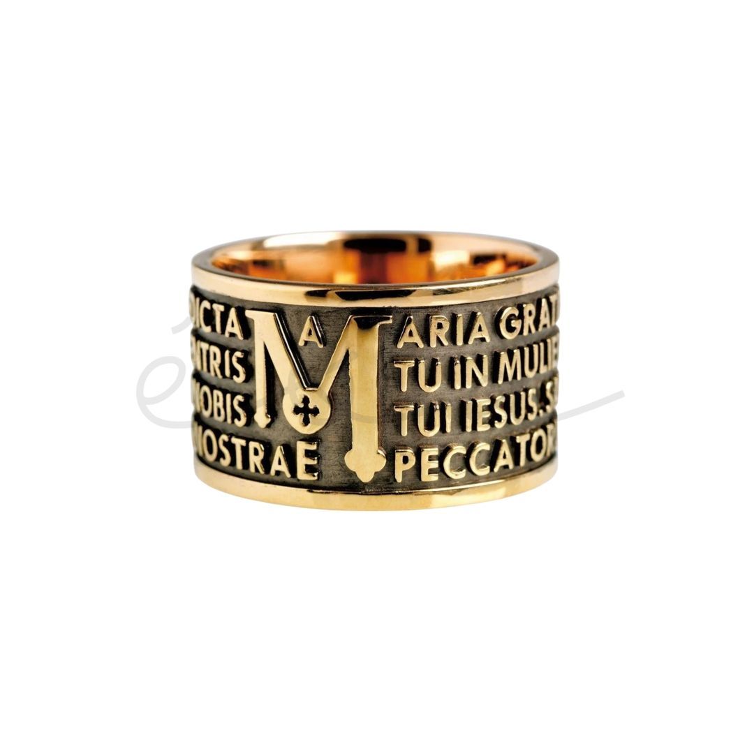 TUUM ANELLO TUAM ARG 925 BRONZATO