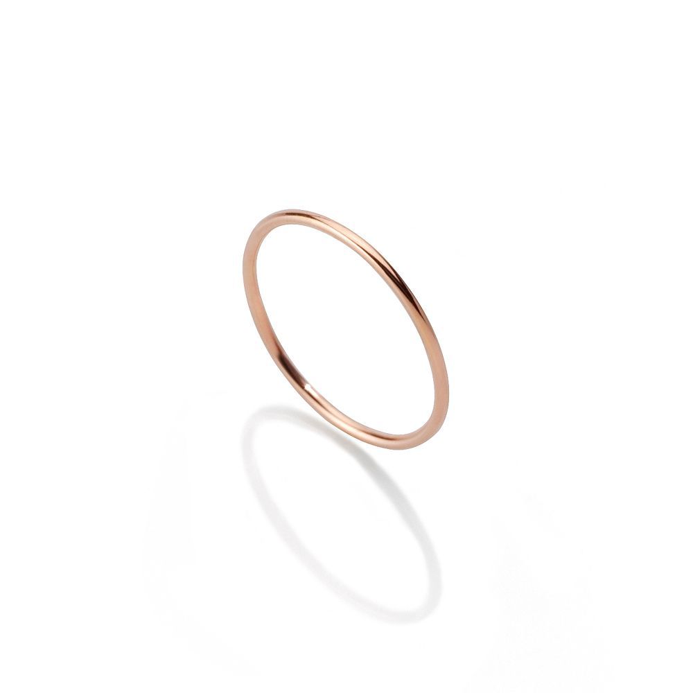 BURATO ANELLO LINEA ORO ROSA
