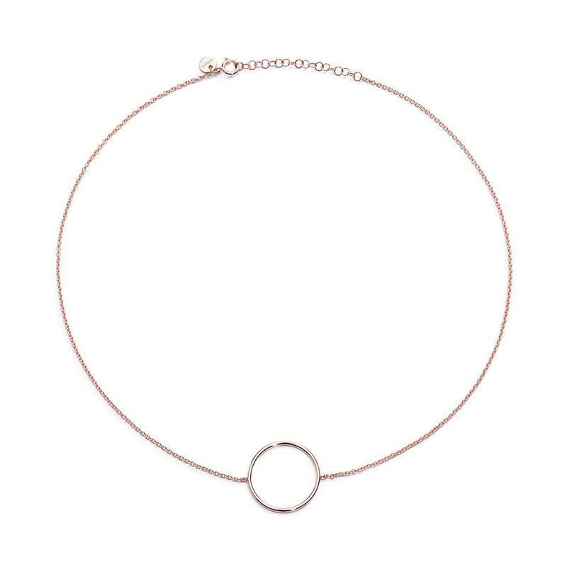 BURATO COLLANA CIRCLE ORO ROSA BURATO COLLANA CIRCLE ORO ROSA