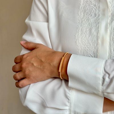 PESAVENTO BRACCIALE DORATO ELASTICO PIXEL PESAVENTO BRACCIALE DORATO ELASTICO PIXEL