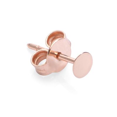 BURATO ORECCHININO XS PAILLETTE ORO ROSA