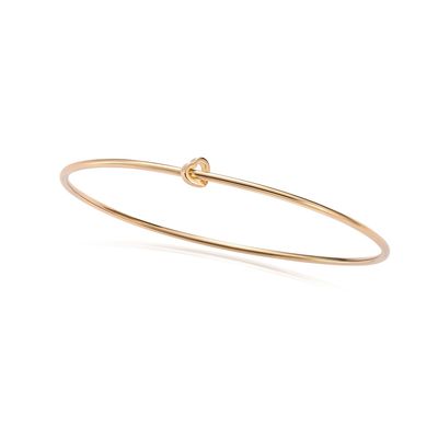 BURATO BRACCIALE RIGIDO BANGLE Y ORO GIALLO BURATO BRACCIALE RIGIDO BANGLE Y ORO GIALLO
