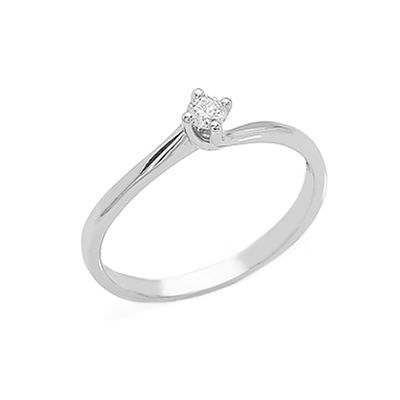 ÉSA ANELLO SOLITARIO CON DIAMANTE MOD. 9785 ÉSA ANELLO SOLITARIO CON DIAMANTE MOD. 9785