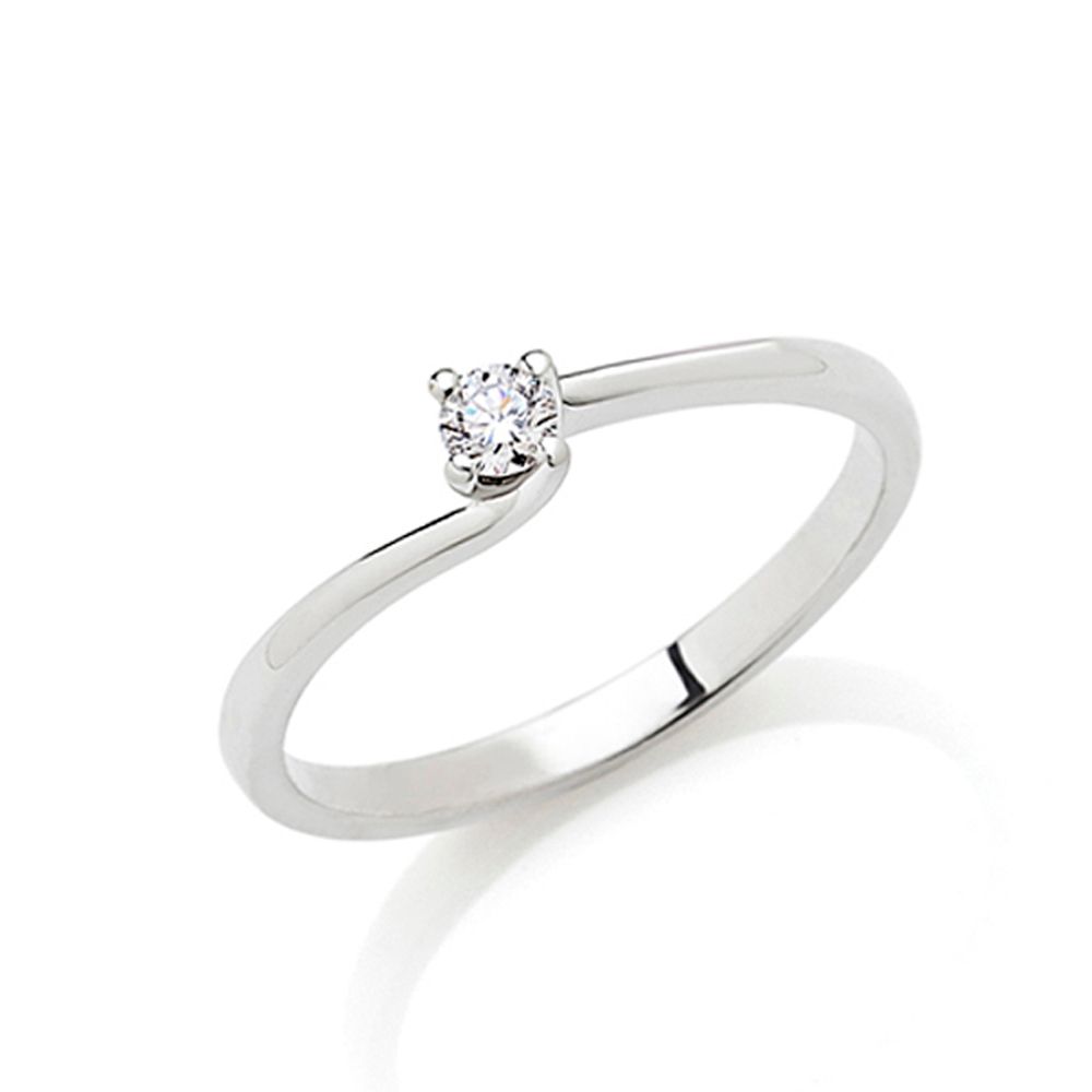 ÉSA ANELLO SOLITARIO CON DIAMANTE MOD. 2425