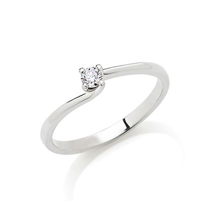 ÉSA ANELLO SOLITARIO CON DIAMANTE MOD. 2425 ÉSA ANELLO SOLITARIO CON DIAMANTE MOD. 2425