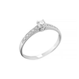 ÉSA ANELLO SOLITARIO CON DIAMANTE MOD. 1048 ÉSA ANELLO SOLITARIO CON DIAMANTE MOD. 1048