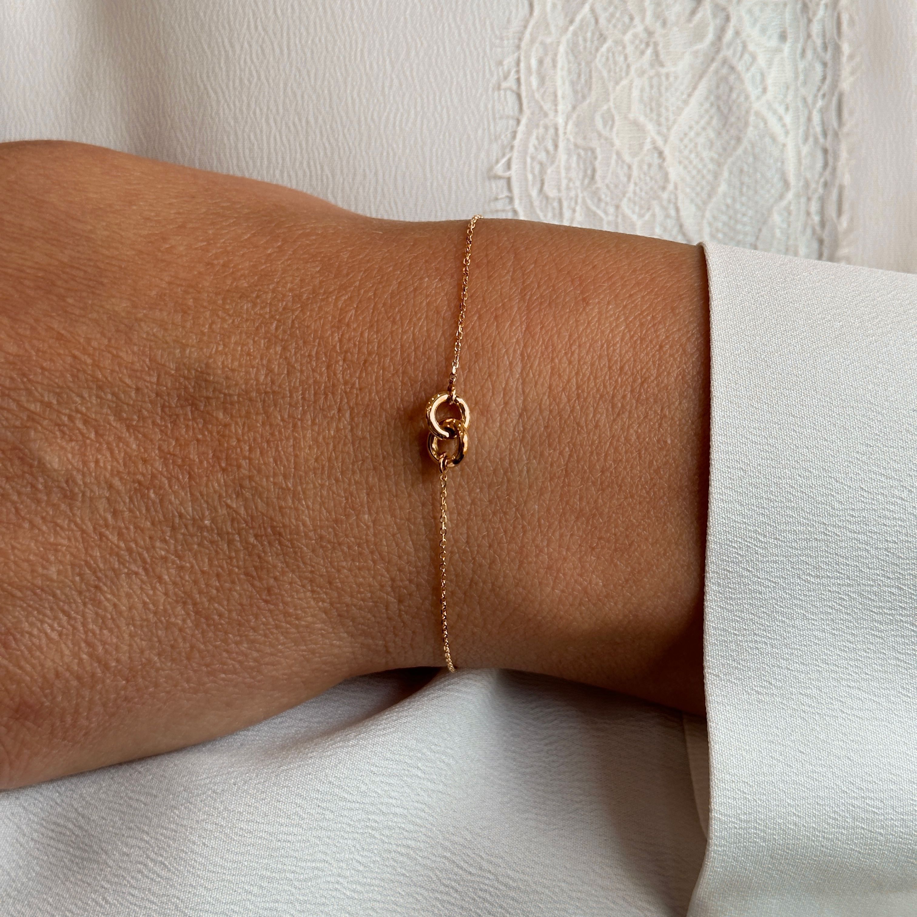 ÉSA BRACCIALE IN ORO GIALLO 18KT