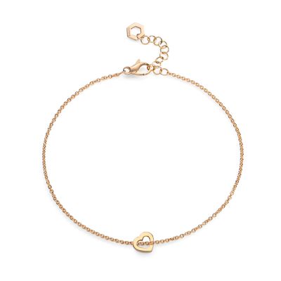 BURATO BRACCIALE MORBIDO CON AMORE ORO GIALLO