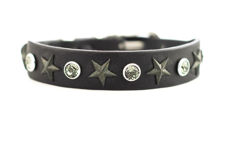 TULSI BRACCIALE IN PELLE ONE DIMOND TULSI BRACCIALE IN PELLE ONE DIMOND