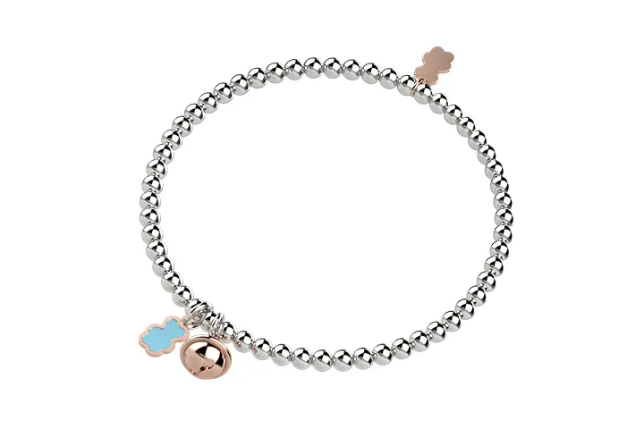 NANAN BRACCIALE BIMBO CON ORSETTO E CAMPANELLA
