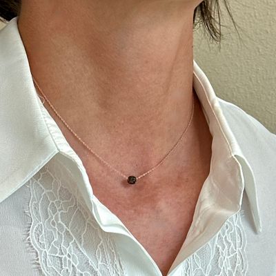 PESAVENTO GIROCOLLO CON PUNTINO POLVERE DI SOGNI BRONZO