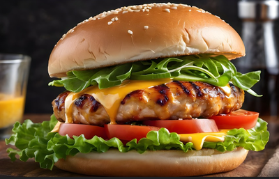Chicken Cheese Burger