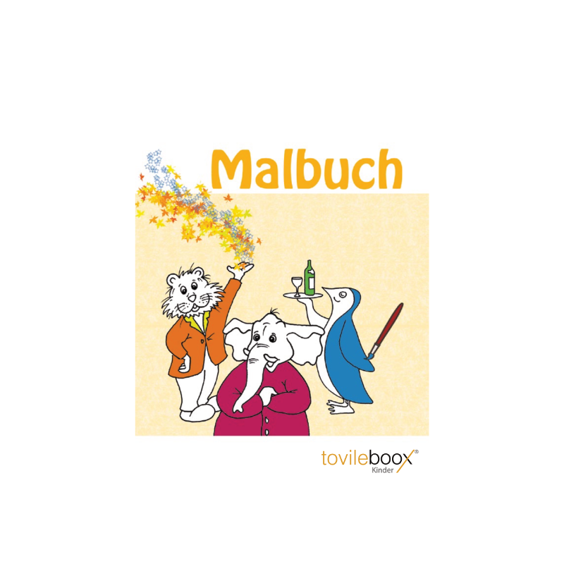 Malbuchset inklusive Malstifte